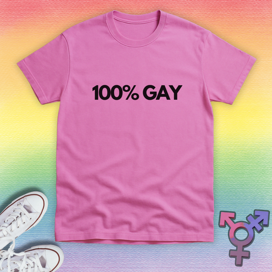 100% Gay T-shirt