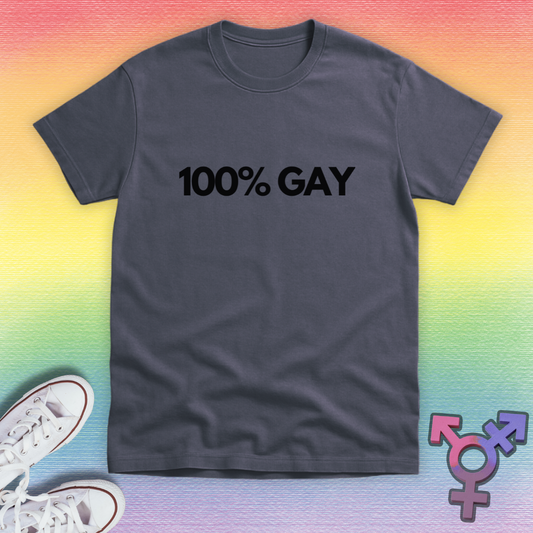 100% Gay T-shirt