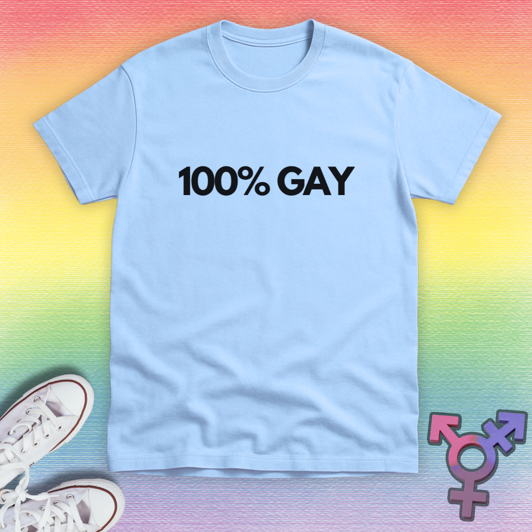 100% Gay T-shirt