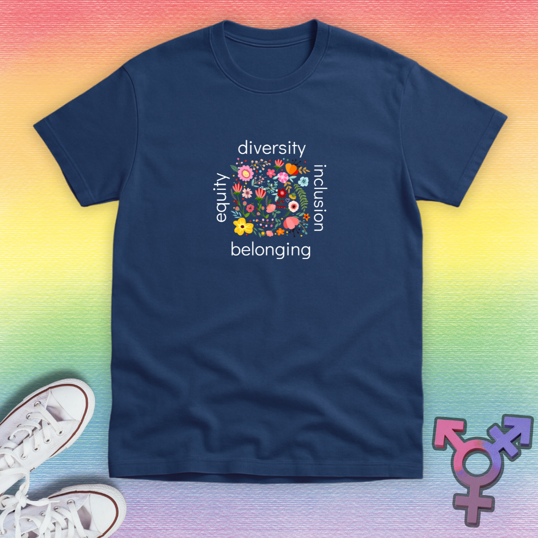 DEIB Flowers T-shirt