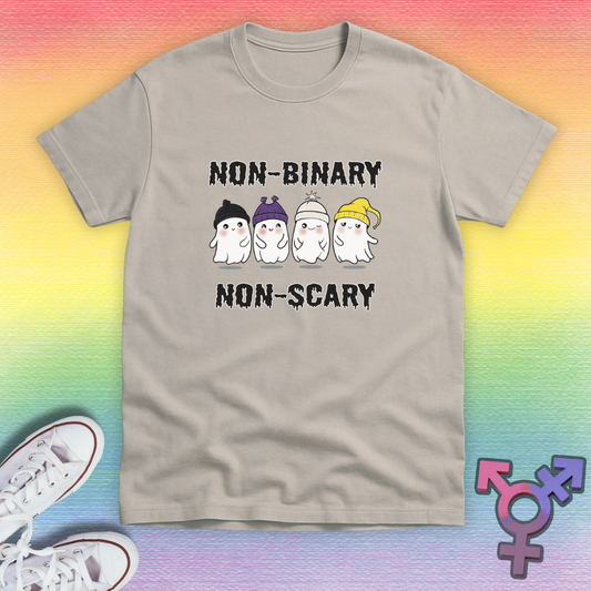Non- Binary, Non- Scary T-shirt