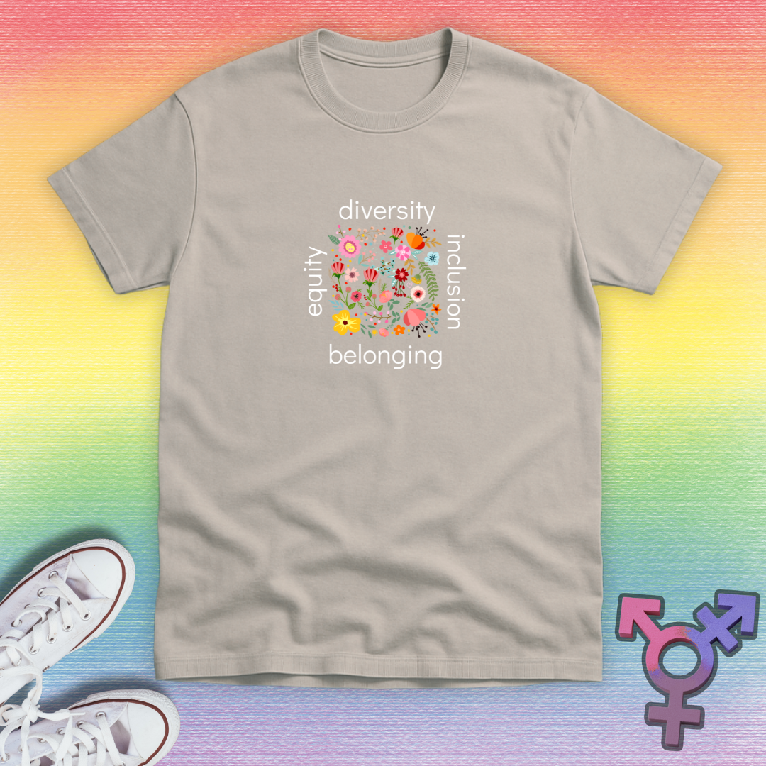 DEIB Flowers T-shirt