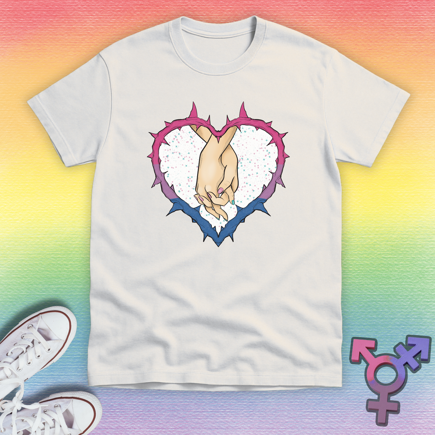 Girls’ Clasped Hands T-shirt