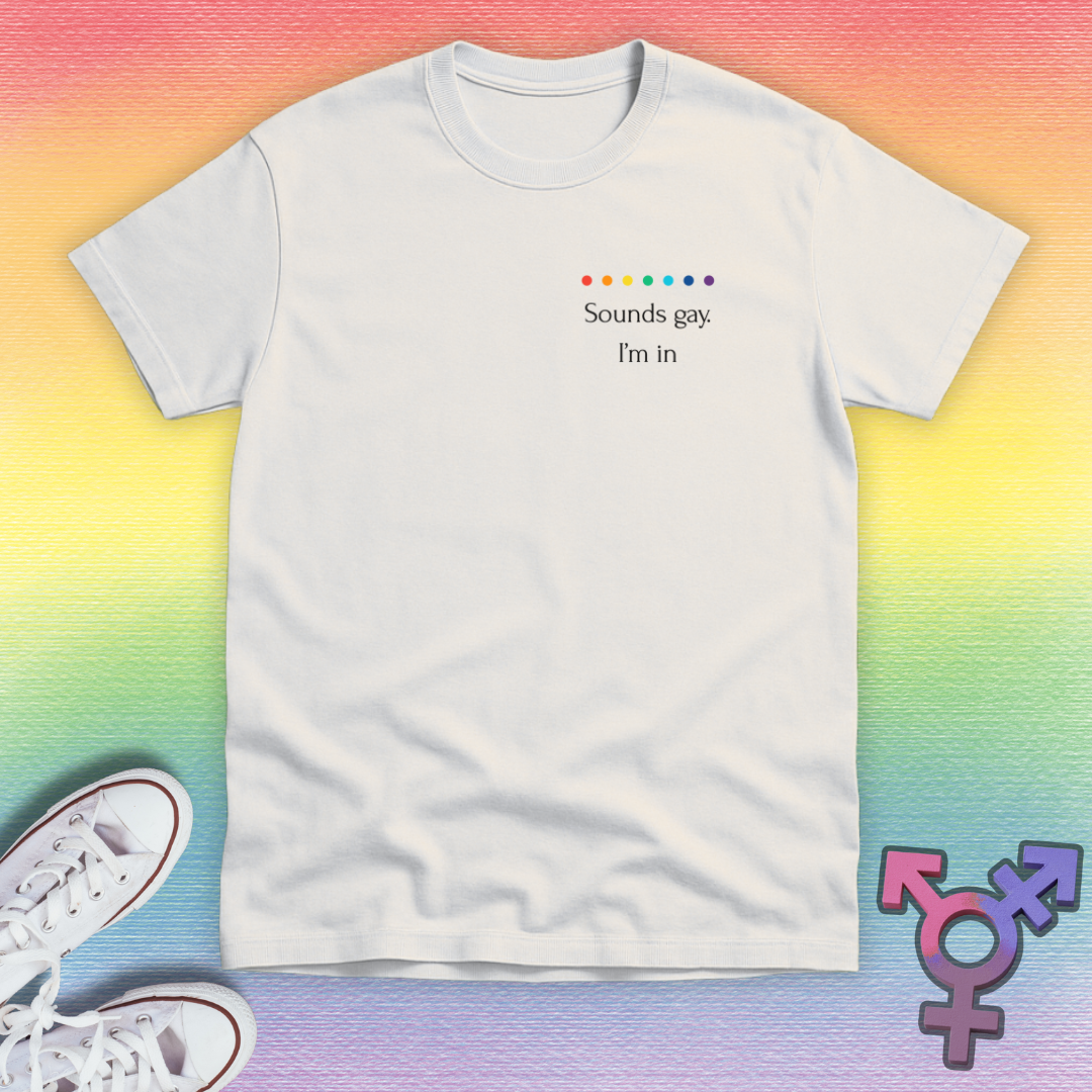 Sounds Gay Dots T-shirt