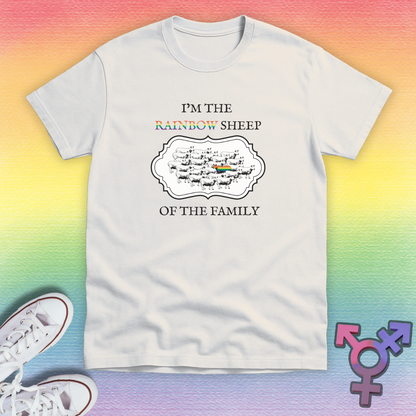 Rainbow Sheep In The Flock  T-shirt