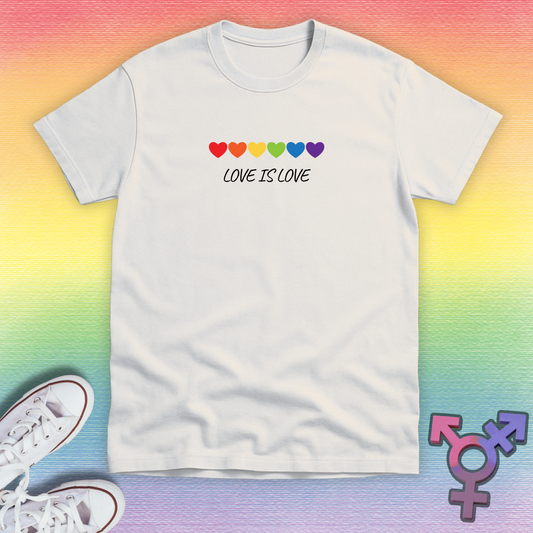 Love is Love Chain T-shirt